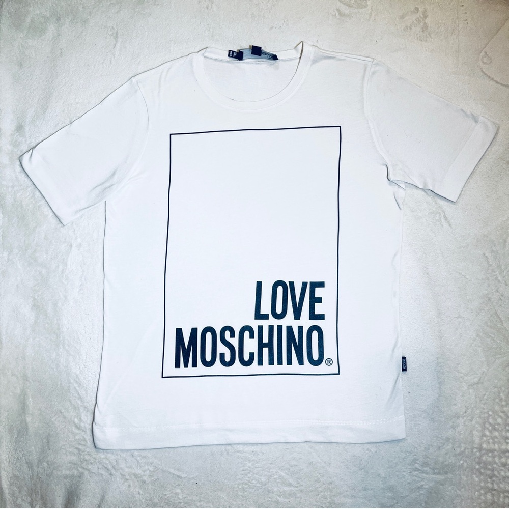 Love Moschino White T-Shirt